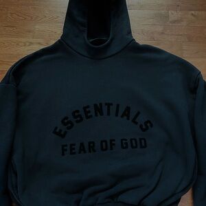 Fear of God Essentials Black Hoodie
